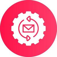 Marketing Automation Creative Icon Design vector