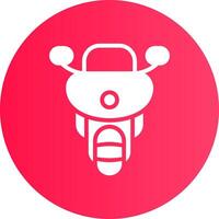 Motorbike Creative Icon Design vector