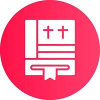 Bible Creative Icon Design vector