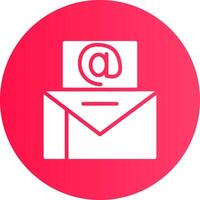 Email Marketing Creative Icon Design vector