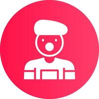 Mime Creative Icon Design vector