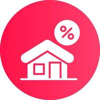 Home Mortgage Creative Icon Design vector