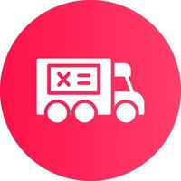 Delivery Failed Creative Icon Design vector