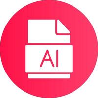 diseño de icono creativo de archivo ai vector