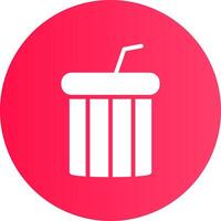 Soft Drink Creative Icon Design vector