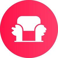 Sofa Creative Icon Design vector