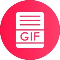 GIFs Creative Icon Design vector