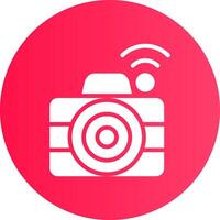 Smart Camera Creative Icon Design vector