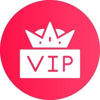 VIP Creative Icon Design vector