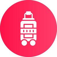 Luggage Creative Icon Design vector