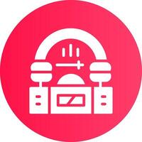 Jukebox Creative Icon Design vector