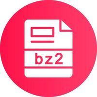 bz2 creativo icono diseño vector
