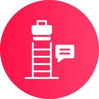 Ladder Creative Icon Design vector