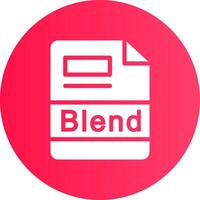 Blend Creative Icon Design vector