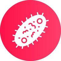 Bacteria Creative Icon Design vector