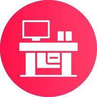 Desk Creative Icon Design vector