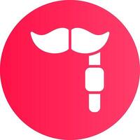 Moustache Creative Icon Design vector