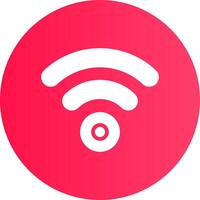 Wifi Creative Icon Design vector