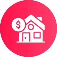 Mortgage Creative Icon Design vector