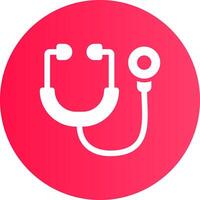 Stethoscope Creative Icon Design vector