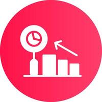 Predictive Analytics Creative Icon Design vector