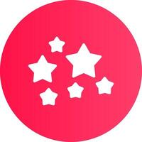 diseño de icono creativo de estrellas vector