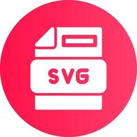 diseño de icono creativo de archivo svg vector