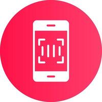 Barcode Creative Icon Design vector