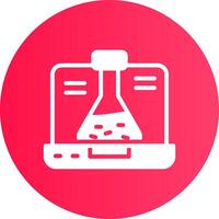 diseño de icono creativo de química vector