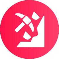 Mining Creative Icon Design vector