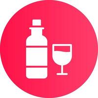 Wine Creative Icon Design vector
