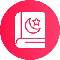 Quran Creative Icon Design vector