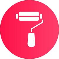 Paint Roller Creative Icon Design vector