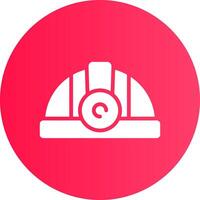 Helmet Creative Icon Design vector