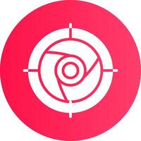 Shutter Creative Icon Design vector