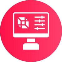 Simulation Creative Icon Design vector