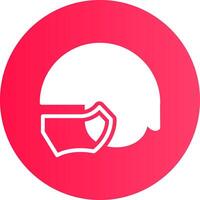 Helmet Creative Icon Design vector