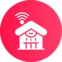 Infrared Sensor Creative Icon Design vector