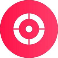 Target Creative Icon Design vector