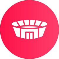 Stadium Creative Icon Design vector