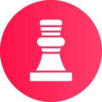 Chess Game Creative Icon Design vector