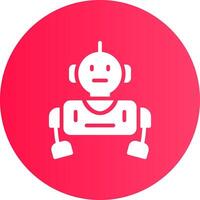 Robot Creative Icon Design vector