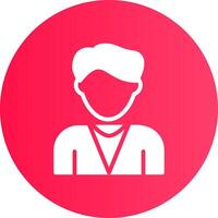 Man Creative Icon Design vector