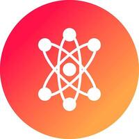 Atom Creative Icon Design vector
