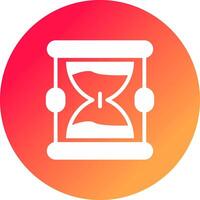 Hourglass Creative Icon Design vector