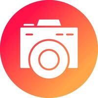 Camera Creative Icon Design vector