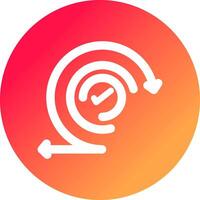 Scrum Creative Icon Design vector