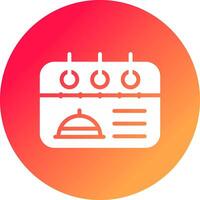 Seasonal Menu Creative Icon Design vector