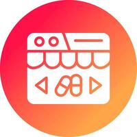 Wide Selection Of Products Creative Icon Design vector