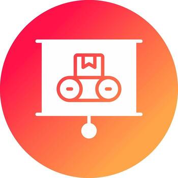 Machine Learning Creative Icon Design vector